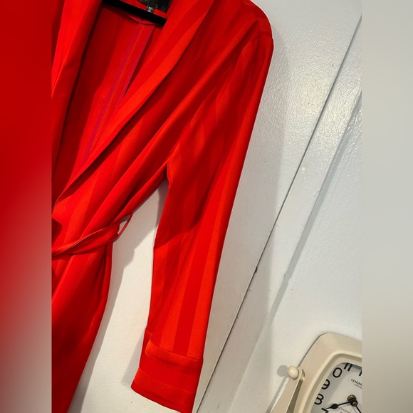Dynamite Lapels Striped Jacket in Red (Brand New With No Tags) - Picture 5 of 11